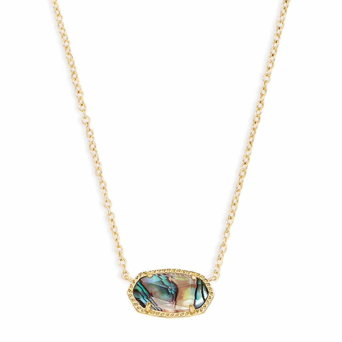 Kendra Scott Elisa Pendant Necklace for Women, Fashion Jewelry, 14k Gold-Plated