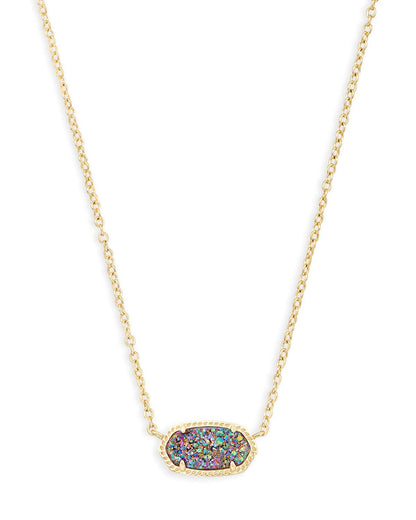 Kendra Scott Elisa Pendant Necklace for Women, Fashion Jewelry, 14k Gold-Plated