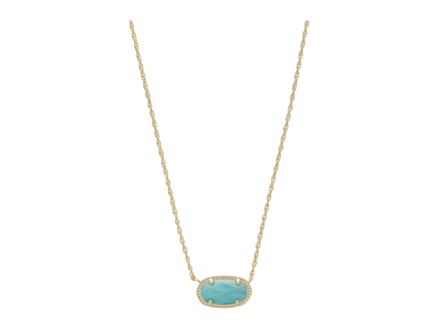 Kendra Scott Elisa Pendant Necklace for Women, Fashion Jewelry, 14k Gold-Plated