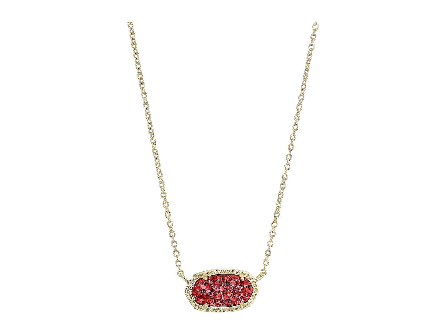 Kendra Scott Elisa Pendant Necklace for Women, Fashion Jewelry, 14k Gold-Plated