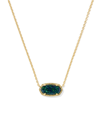 Kendra Scott Elisa Pendant Necklace for Women, Fashion Jewelry, 14k Gold-Plated