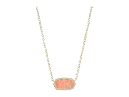 Kendra Scott Elisa Pendant Necklace for Women, Fashion Jewelry, 14k Gold-Plated